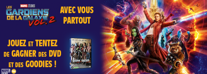 15 Blu-ray, 5 DVD et des goodies "Les Gardiens de la galaxie 2 Game-59aeabc2ba781