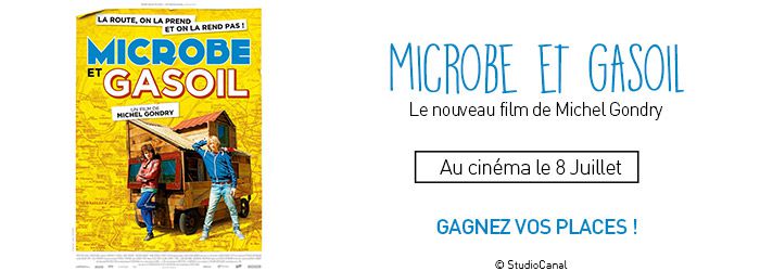 10 lots de 2 places de cinéma pour "Microbe & Gasoil" Image1-5595022bb6b4b